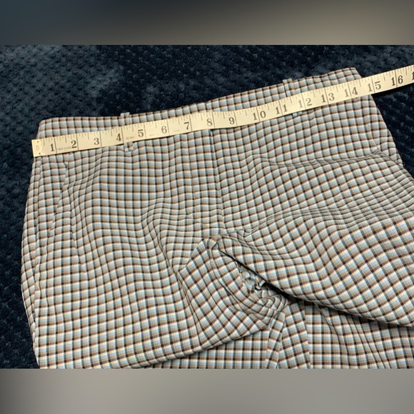 3/$30 Theory Checkered Chinos - Dress Pant Size 2 - Picture 6 of 16